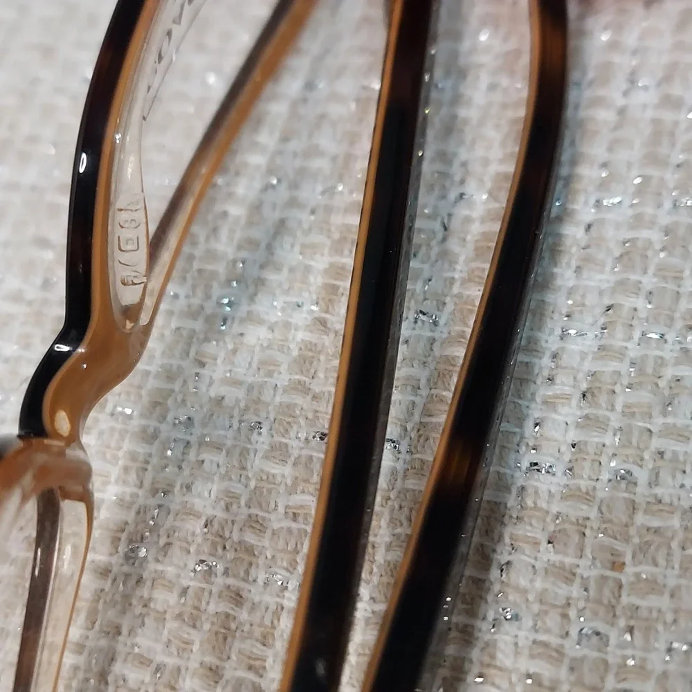 New Coach Eyeglass Frames LIZZIE 514 Brown Tortoise Full Rim 48-15-135 &‎ Case